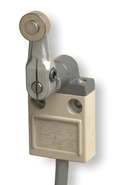 Limit Switch, Roller Lever, Rotary, SPDT, 5A @ 240V AC