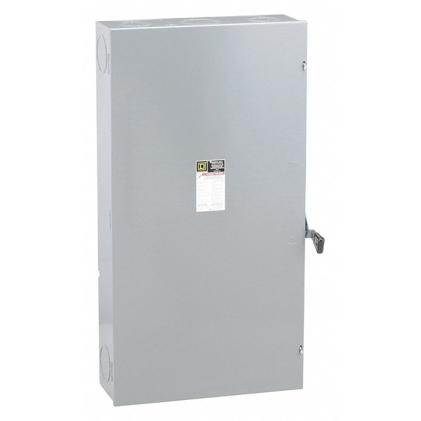 Fusible Safety Switch, General Duty, 240V AC, 3PST, 400 A, NEMA 1