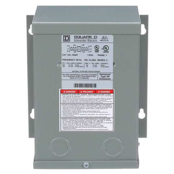 Transformer, 120/240VAC, 16/32VAC, 1kVA
