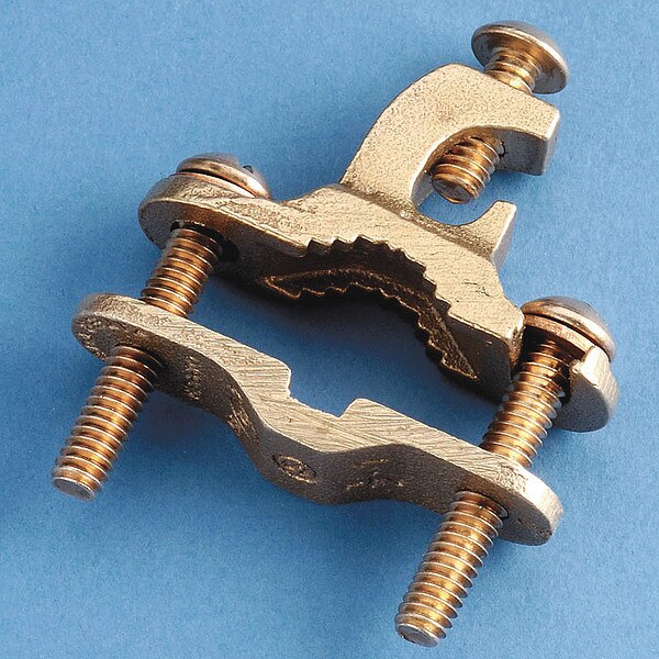 Ground Clamp, Parallel Burial, Bronze
