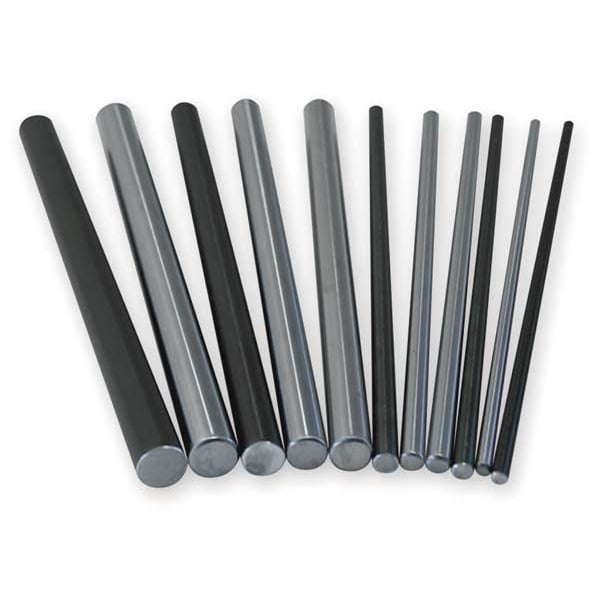 Shaft, RC60 Steel, 0.500 In D, 12 In