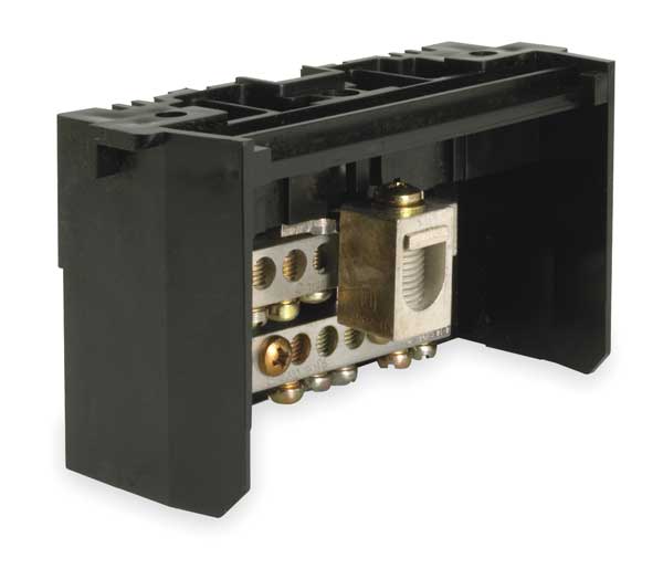 Solid Neutral Assembly, 125A, 3 Poles