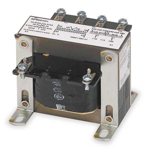 Control Transformer, 50VA, 2.50 In. H