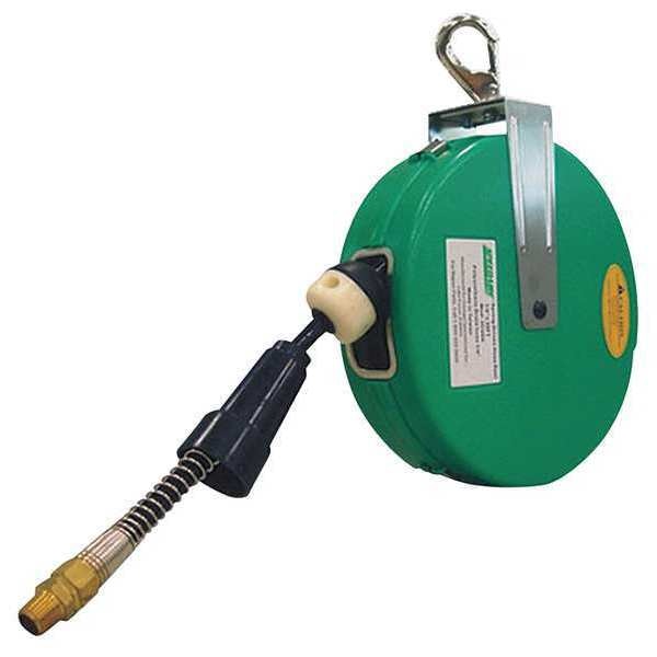 Spring Return Hose Reel, 1/4 in Hose Dia., 20 ft Length, 200 psi