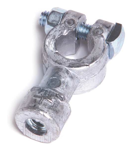 Straight Battery Terminal, Bolt, Lead, PK2