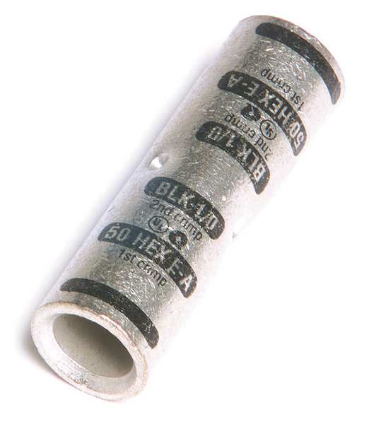 Battery Splice, 1/0 AWG, Gray, PK10
