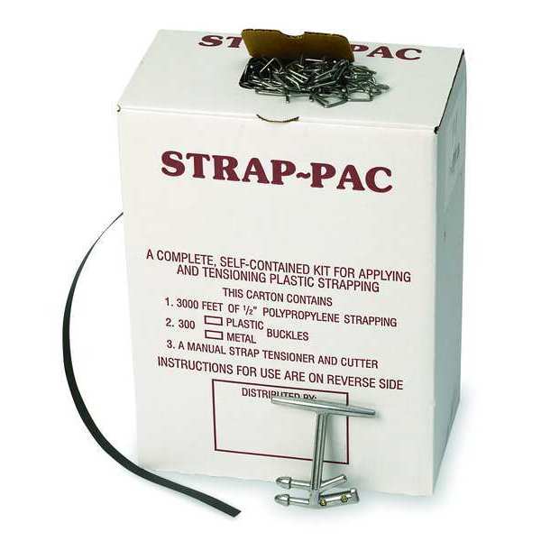 Strapping Kit, Polypropylene, 3000 ft. L