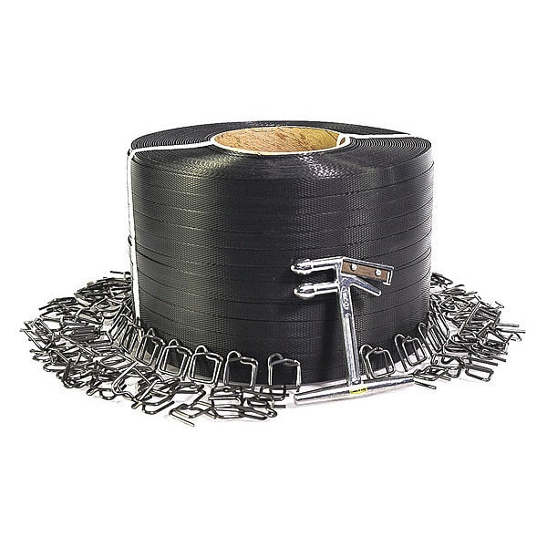 Strapping Kit, Polypropylene, 3000 ft. L