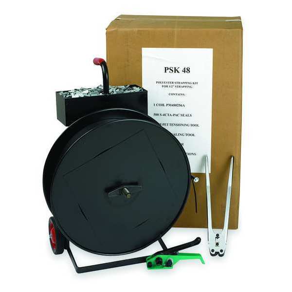 Strapping Kit, Polyester, 4000 ft. L