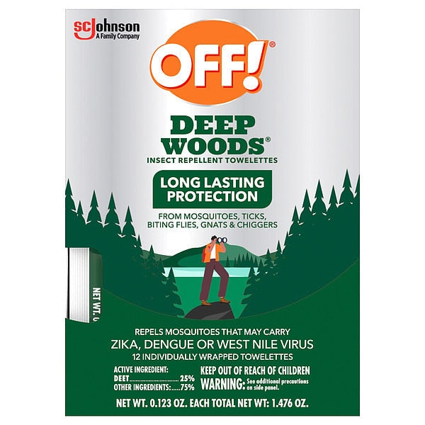 Insect Repellent, 25 per. DEET, PK12