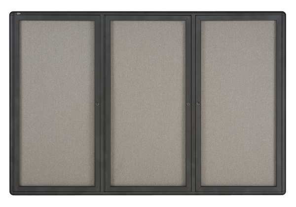 Enclosed Fabric Bulletin Board 48