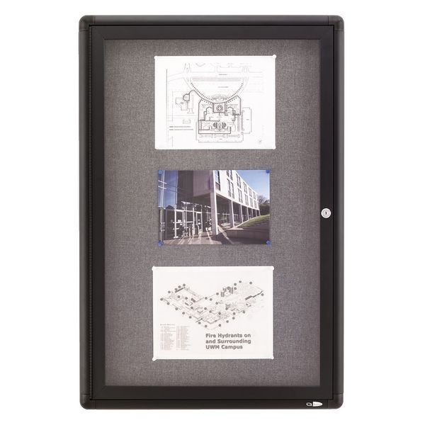 Enclosed Bulletin Board 36