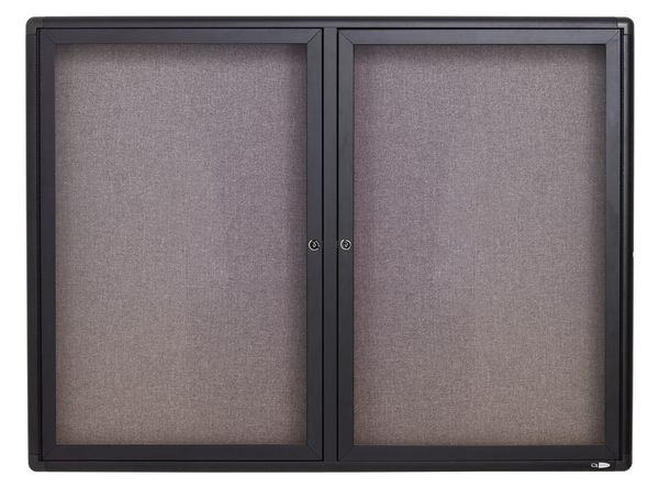 Enclosed Fabric Bulletin Board 36
