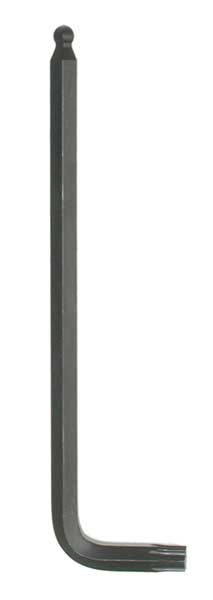 Torx(R) Plain Torx(R) Key, T25 Tip Size, 3 15/16 in Long, 51/64 in Short