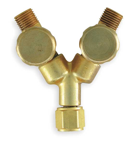 Two Hose Manifold, Y Shaped, For Oxygen