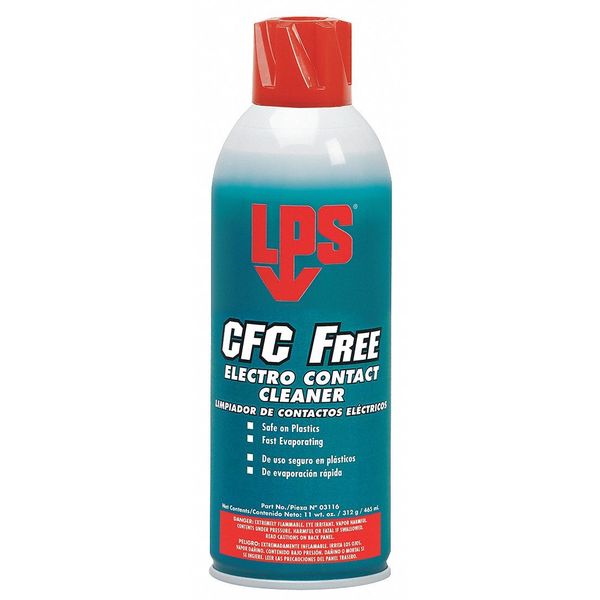 LPS 16 oz. Aerosol Can, Contact Cleaner