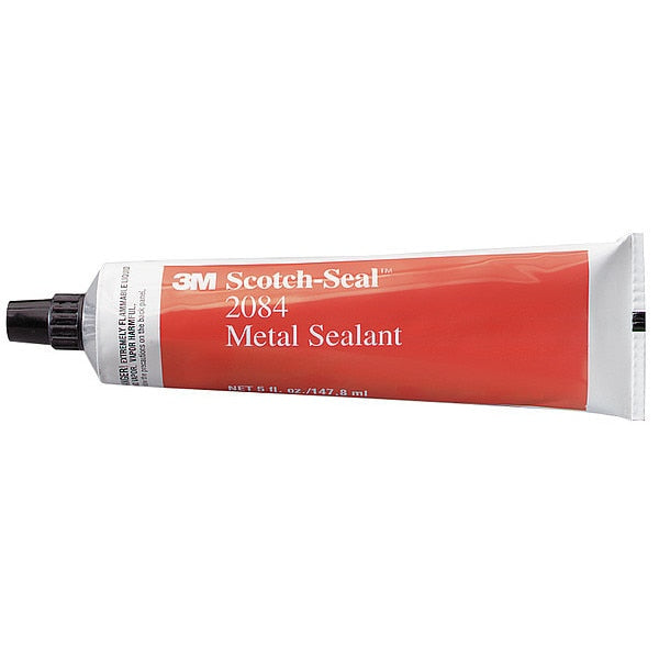 Metal Sealant, 5 oz, Tube, Aluminum, Hybrid Base