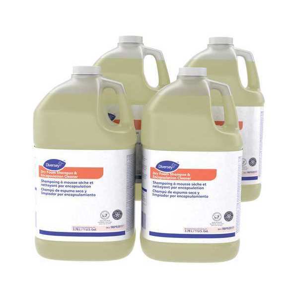 Floor Cleaner, Liquid, 1 gal., Floral, PK4