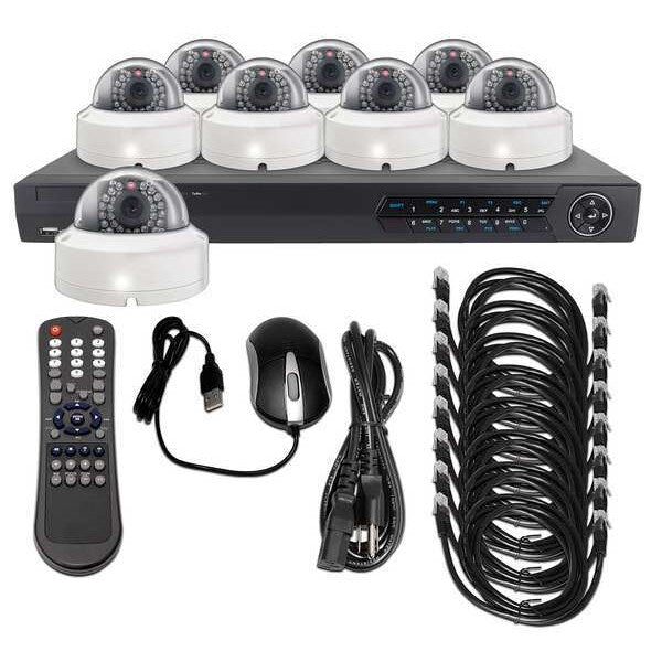 CCTV Kit, All In One, 12VDC, 1 TB