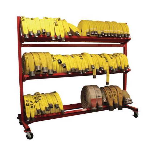 Fire Hose Rack, Steel, 3000 ft.