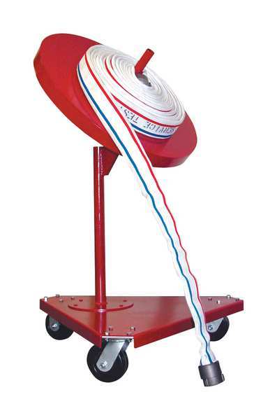 Tilting Hose Turntable, Steel, 250 ft.