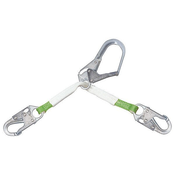Rebar Positioning Lanyard, 35 in, 310 lb Weight Capacity, Silver