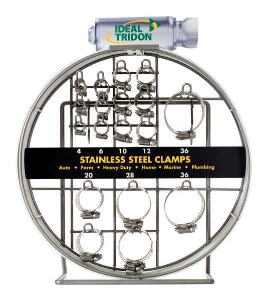 Hose Clamp Assortment, Industrial, SS