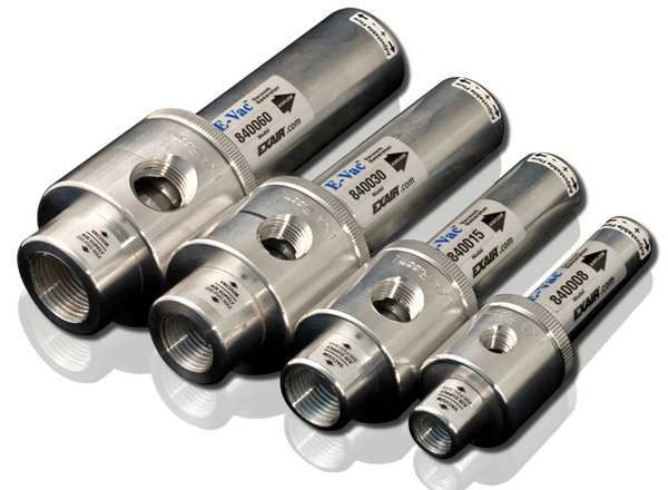Vacuum Ejector, 164Lpm, 1/8 in. (F)NPT
