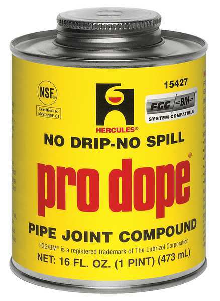 Thread Sealant, 16 fl. oz. Can, Gray