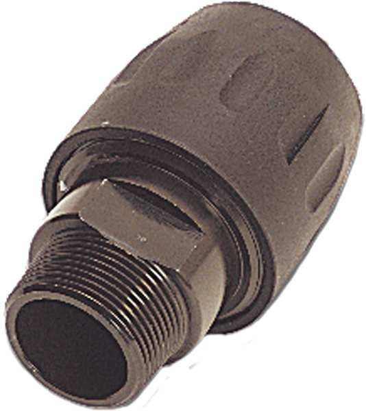 Male Threaded Connector, Transair, Brass