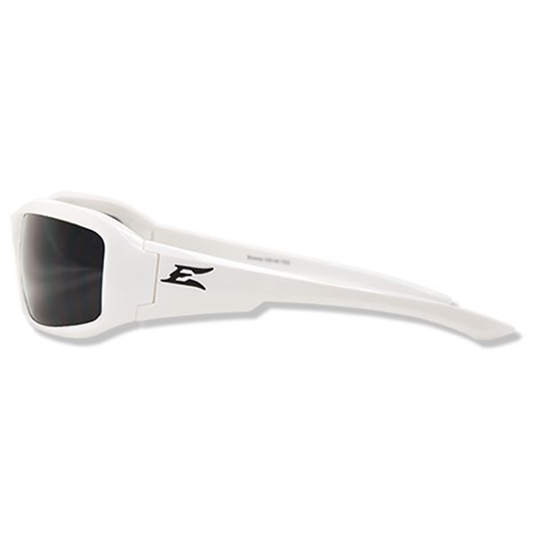 Polarized Safety Glasses, Wraparound Smoke Polycarbonate Lens, Scratch-Resistant