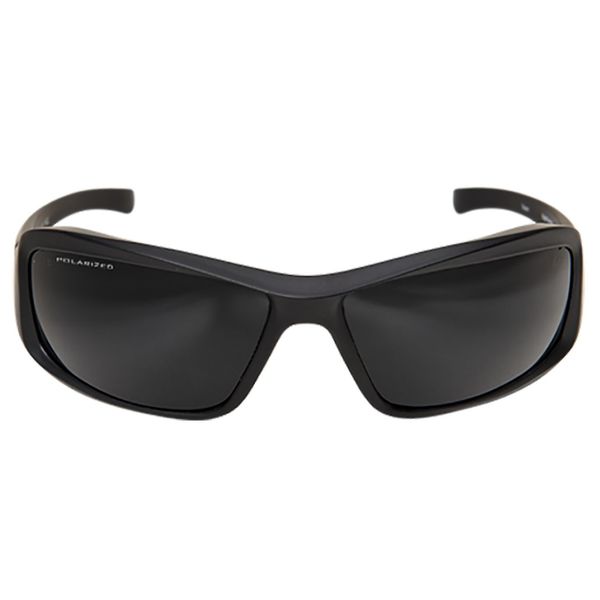 Polarized Safety Glasses, Wraparound Smoke Polycarbonate Lens, Scratch-Resistant