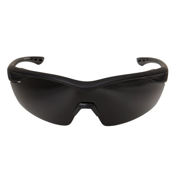 Safety Glasses, Wraparound Clear, G-15, Smoke, Tiger's Eye Polycarbonate Lens