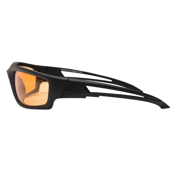 Safety Glasses, Wraparound Tiger's Eye Polycarbonate Lens, Anti-Fog, Scratch-Resistant