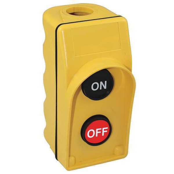 Pendant Station, 1NO/1NC, Yellow