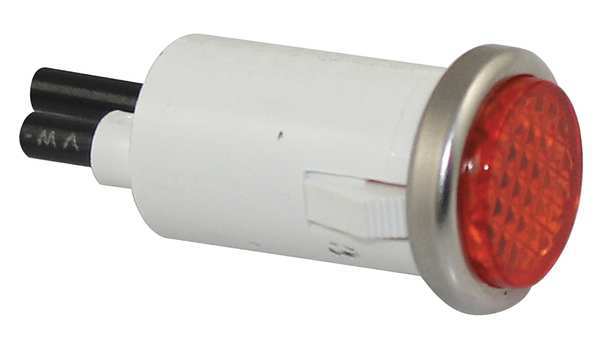 Flush Indicator Light, Amber, 120V