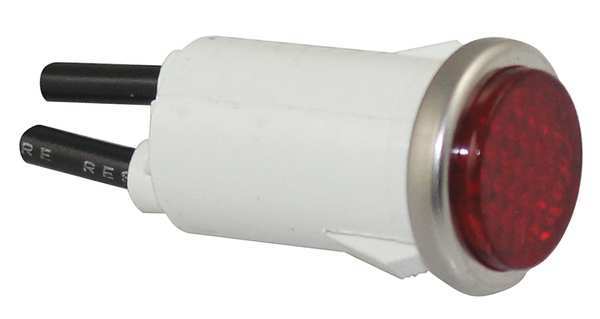 Flush Indicator Light, Red, 120V