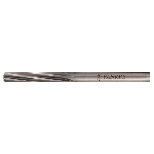 Chucking Reamer, 15/32 In., 6 Flute, HSS
