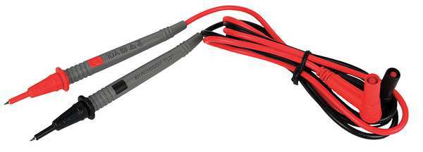 Test Leads, Red/Black, Silicone