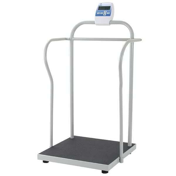 LCD Handrail Scale, 360kg/800 lb. Cap., 0.1kg/0.2 lb. Graduations