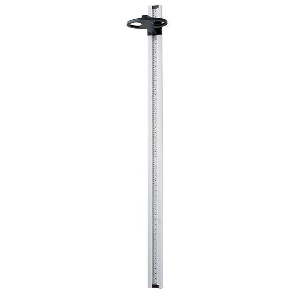 Mechanical Height Rod, White, Plastic