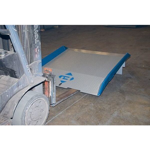 Dockboard, Steel, 20,000 lb, 72 x 72 In