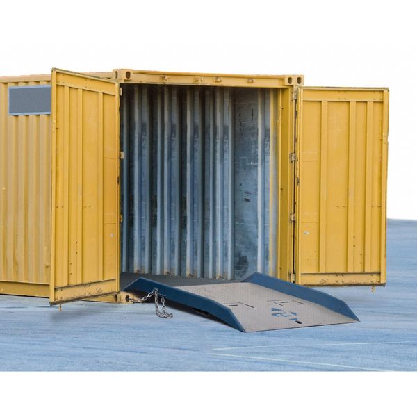 Container Ramp, Steel, 15,000 lb, 48 x 72In