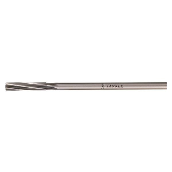 Chucking Reamer, 15/64 In., 6 Flute, HSS