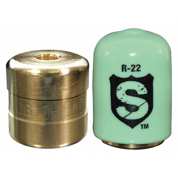Refrigerant Cap Locks, 1/4 in., R-22, PK50
