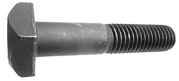 Square Head Bolt, Alloy steel, Grade 8, Plain, 1