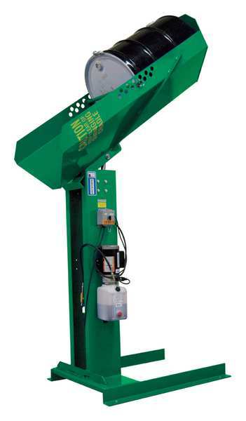 Drum Dumper, Stationary, 1500 lb., 55 gal.
