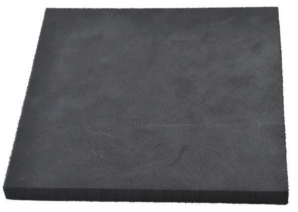 Foam Sheet, Crosslink, 24 in W, 24 in L, 1/8 in Thick, Black