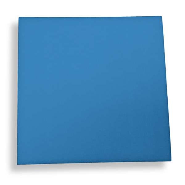 Foam Sheet, Crosslink, 48 in W, 96 in L, 1/4 in Thick, Blue