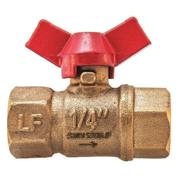 Mini Ball Valve, 1.53 in., T-Handle